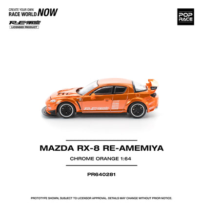 PR640281 MAZDA RX-8 RE-AMEMIYA CHROME ORANGE