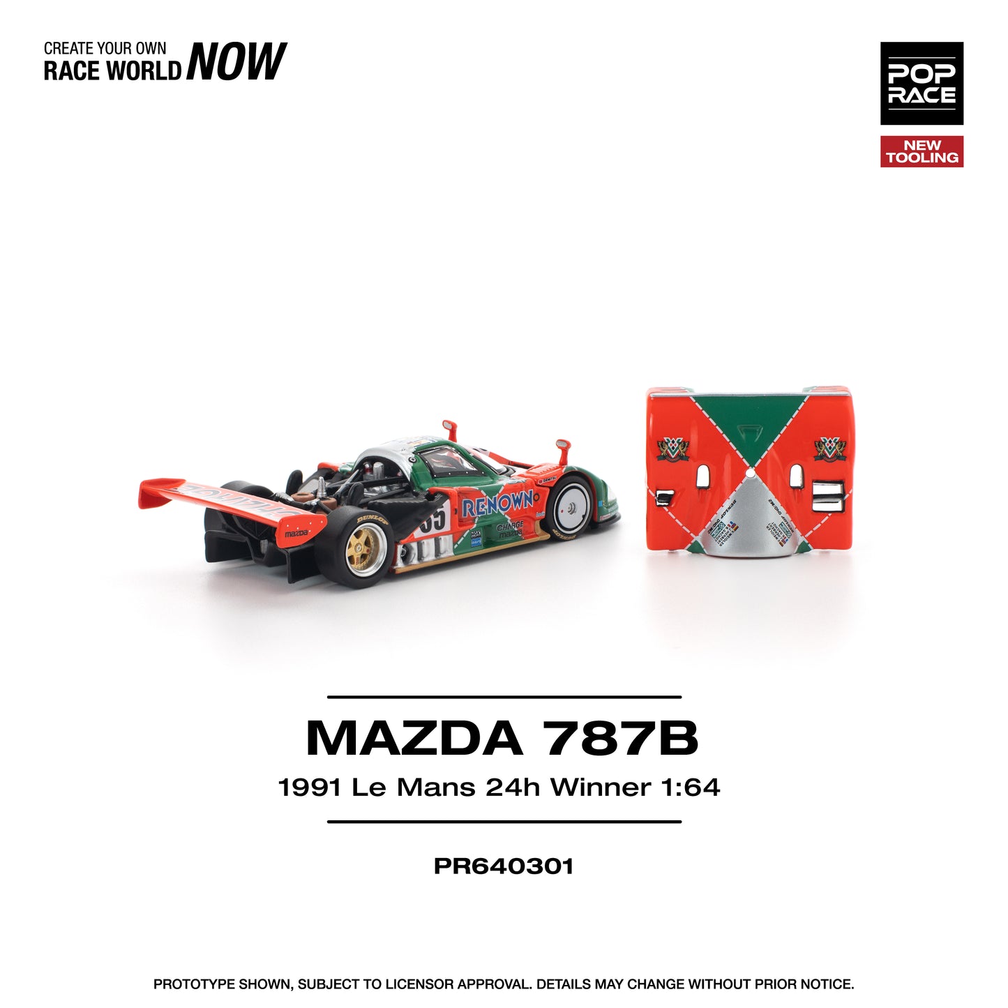 PR640301 MAZDA 787B 1991 LE MANS 24H WINNER