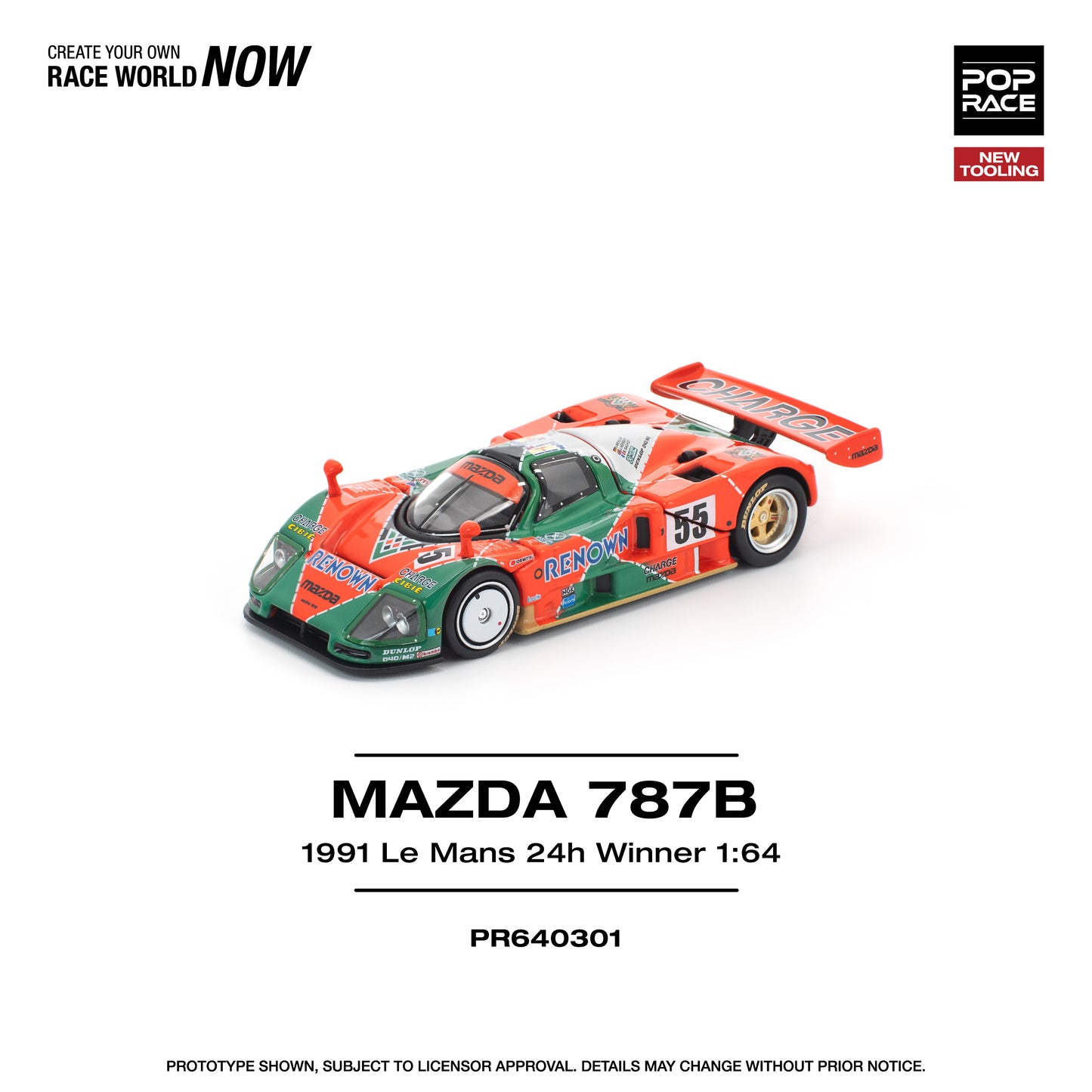 PR640301 MAZDA 787B 1991 LE MANS 24H WINNER