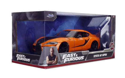 Han's Orange 2020 Toyota GR Supra F9 - Fast & Furious