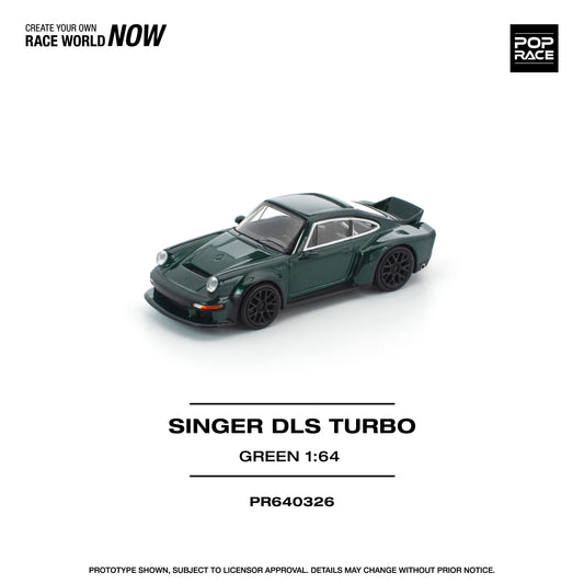 PR640326 SINGER DLS TURBO (ROAD) GREEN