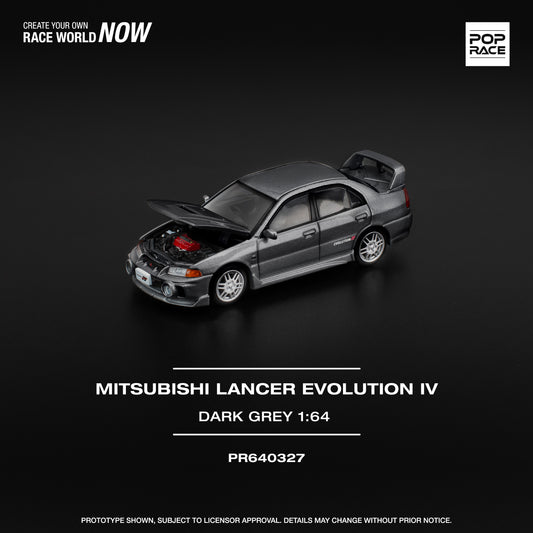 PR640327 MITSUBISHI LANCER EVOLUTION IV DARK GREY