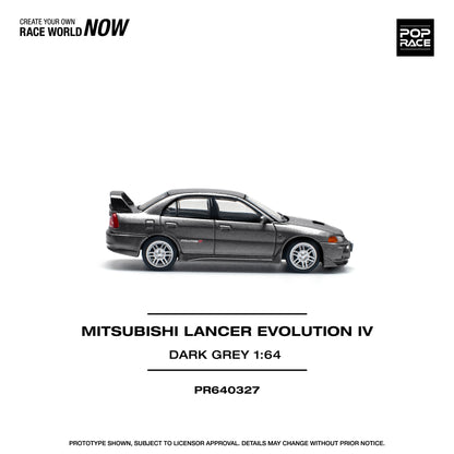PR640327 MITSUBISHI LANCER EVOLUTION IV DARK GREY