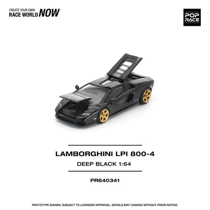 PR640341 LAMBORGHINI COUNTACH LPI 800-4 DEEP BLACK