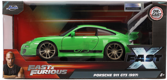 Green Porsche 911 GT3 (997) F10 - Fast & Furious