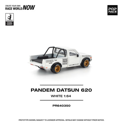 PR640350 PANDEM DATSUN 620 WHITE