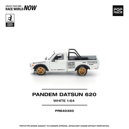 PR640350 PANDEM DATSUN 620 WHITE