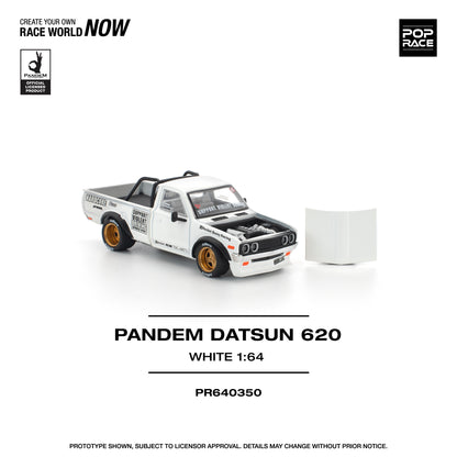 PR640350 PANDEM DATSUN 620 WHITE