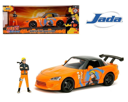 Naruto 2001 Honda S2000 w/ Naruto Figure – Hollywood Rides - Jada - 1:24