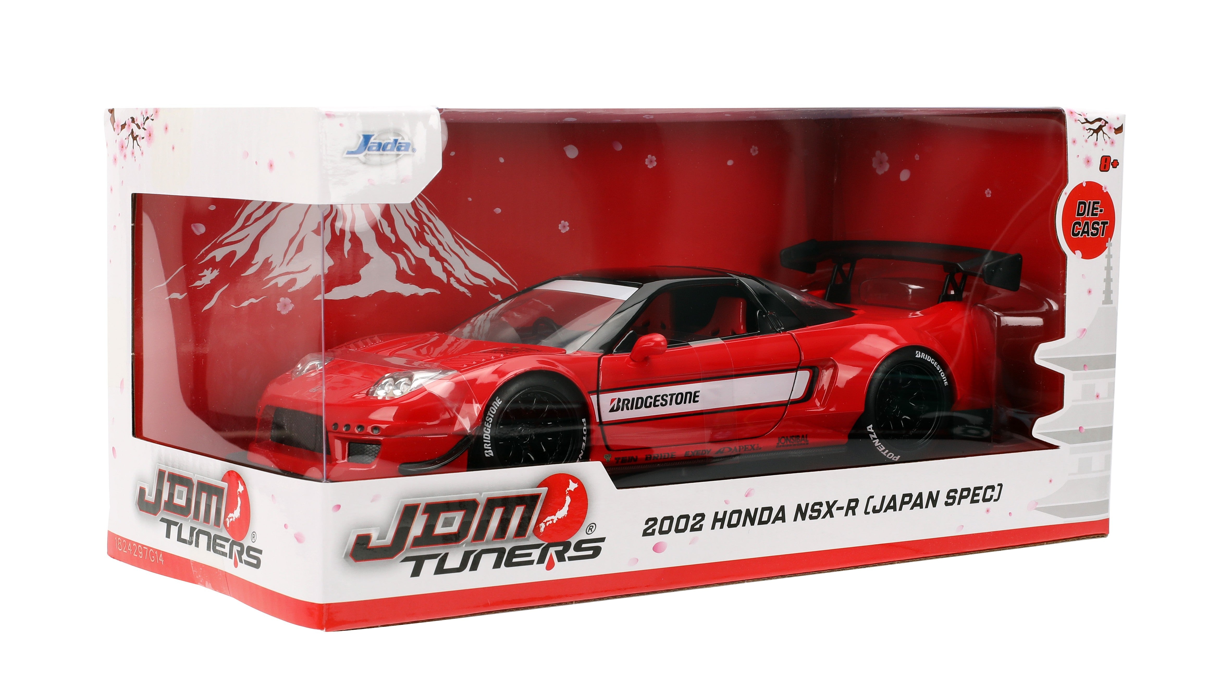 JADA Toys-JDM Tuners 2002 Honda NSX Type-R Japan (yellow) New In Pkg JADA Toys-JDM Tuners 2002 Honda NSX Type-R Japan (yellow) New In Pkg