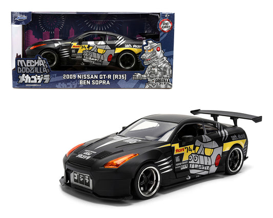 Godzilla - Nissan 2009 GT-R Ben Sopra - Jada 1:24 - Hollywood Rides