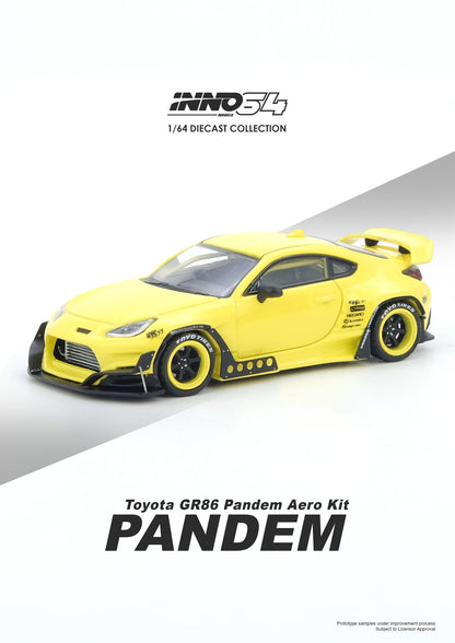 IN64-GR86P-YELLOW – TOYOTA GR86 “PANDEM” Yellow