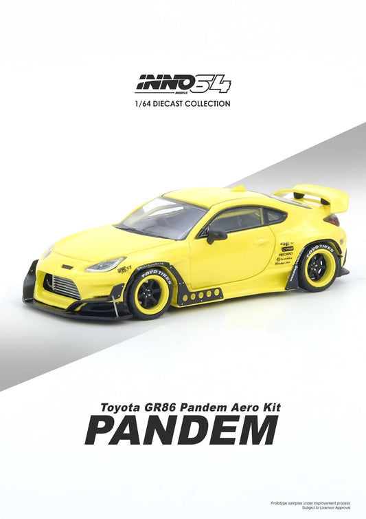 IN64-GR86P-YELLOW – TOYOTA GR86 “PANDEM” Yellow