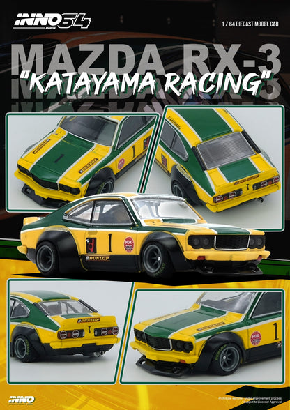 IN64-RX3-KTYM – MAZDA SAVANNA RX3 “KATAYAMA RACING” Livery - Inno64