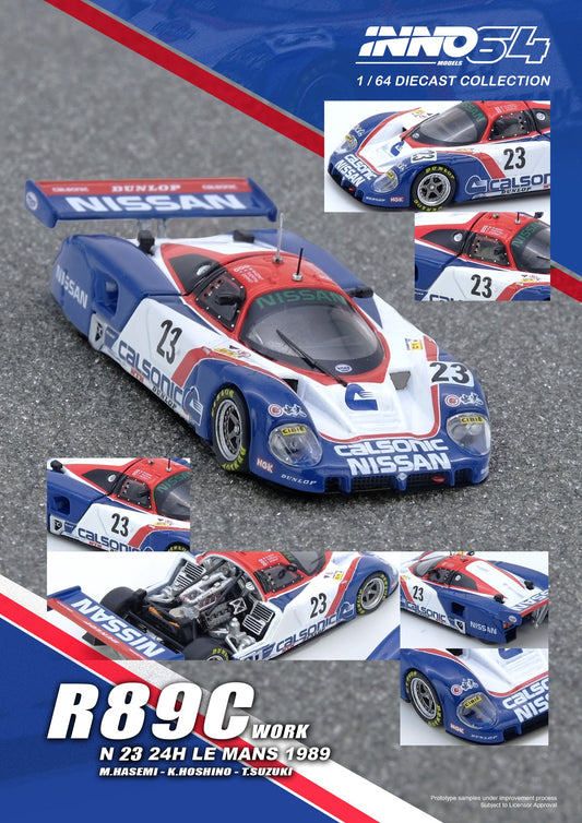 IN64-R89C-89LM23 R89C LE MANS 1989 No23  
Masahiro Hasemi / Kazuyoshi Hoshino / Toshio Suzuki