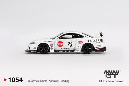 MGT01054 BL Nissan LB-Super Silhouette S15 SILVIA ATHLETE - MiniGT 1:64