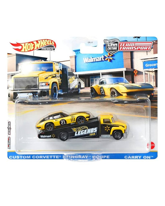 Team Transport Legends Custom Corvette Stingray Coupe Carry On (Walmart Exclusive)