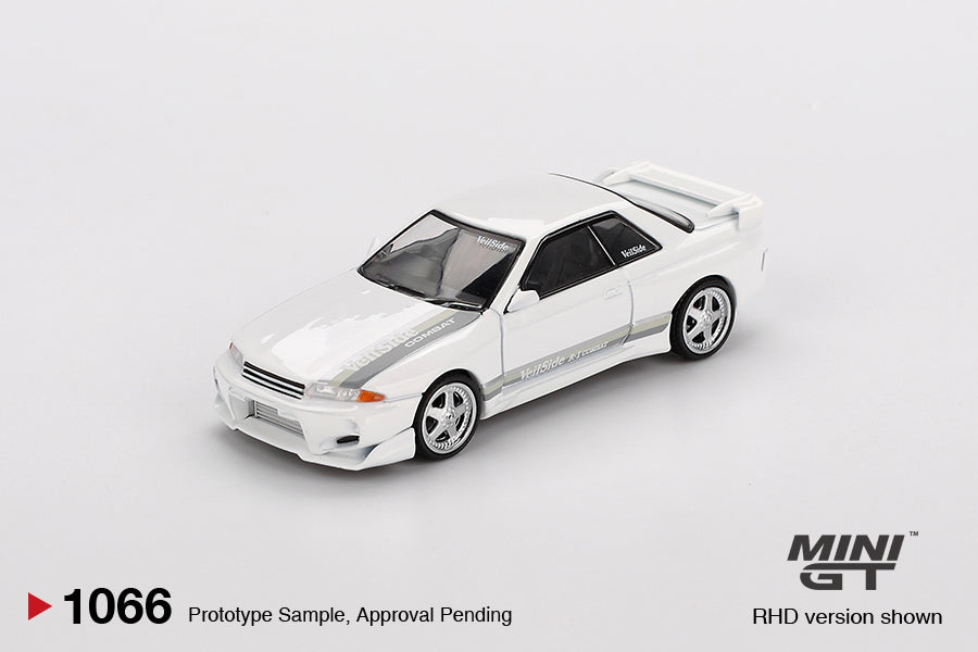 MGT01066 BX-R Nissan Skyline GT-R (R32) VeilSide Combat C-I White - MiniGT 1:64