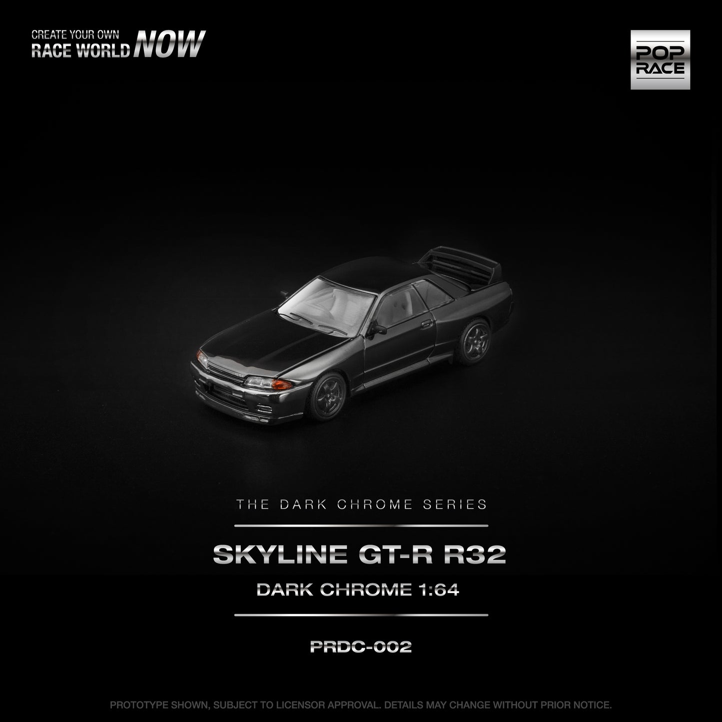 PRDC002 R32 GT-R DARK CHROME