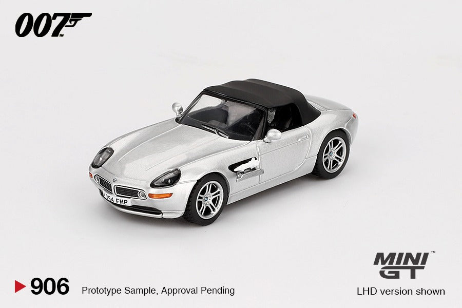 MGT00906-007J BL BMW Z8 "The World Is Not Enough" Japanese - MiniGT 1:64