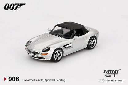 MGT00906-007J BL BMW Z8 "The World Is Not Enough" Japanese - MiniGT 1:64