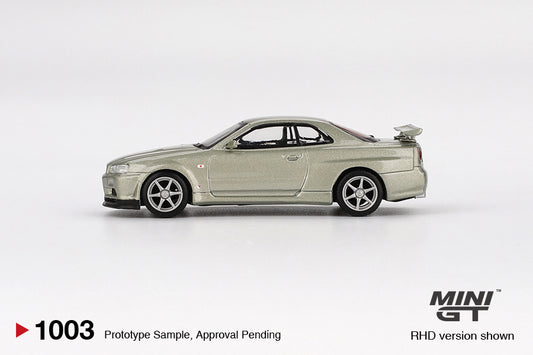MGT01003 BL Nissan Skyline GT-R (R34) V-Spec II Nür Millenium Jade