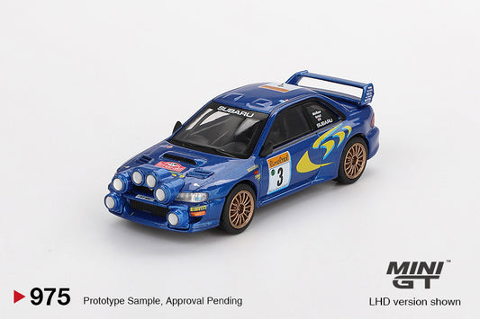 MGT00975 L Subaru Impreza WRC98 1998 Rally Monte-Carlo 3rd Place #3