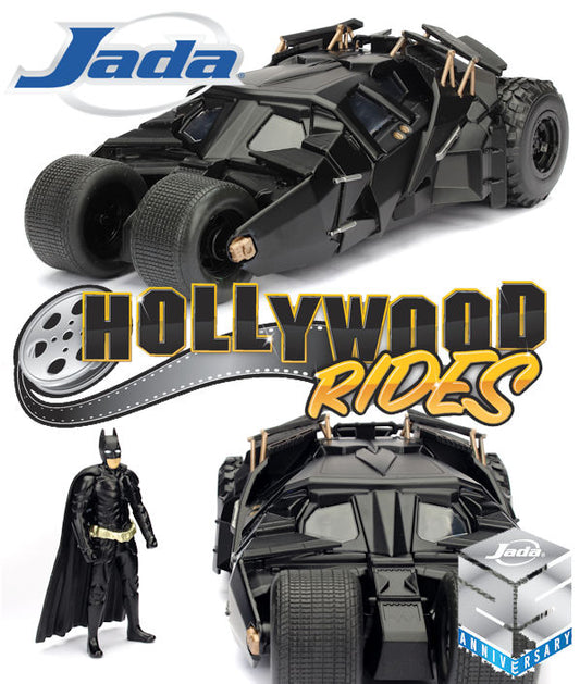 The Dark Knight w/ Batman Figure - Hollywood Rides - Jada - 1:24