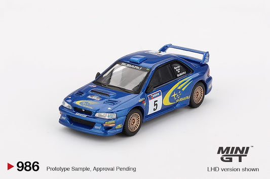 MGT00986 L Subaru Impreza WRC99 1999 Rally Australia Winner #5 Australia Exclusive Box
