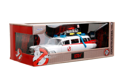 Ghostbusters Ecto-1 Cadillac Ambulance - Hollywood Rides - Jada - 1:24