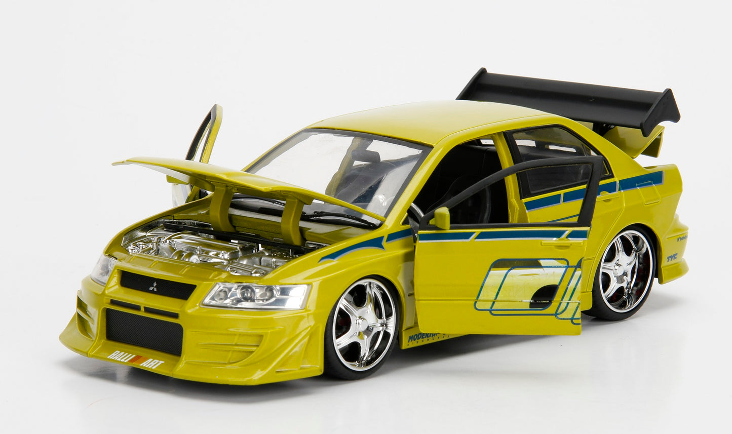 Brian's Green 2002 Mitsubishi Lancer Evo VII - Fast & Furious