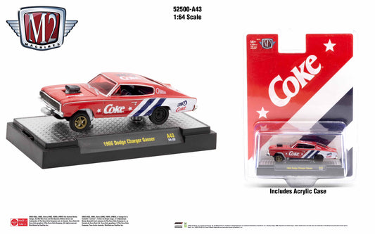 Cocacola A43 24-20 1966 Dodge Charger Gasser