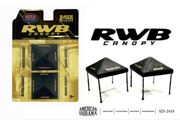 AD2418 1:64 RWB Canopy Set   (Set of 2 canopies, Blister packaging)    *Official RWB Licensed product