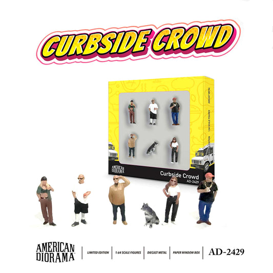 AD-2429  1:64 Figure Set: Curbside Crowd