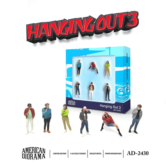 AD-2430 1:64 Figure Set: Hanging Out 3