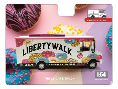 AD-70201 AMERICAN DIORAMA : 1/64 Food Truck series – The Black Truck