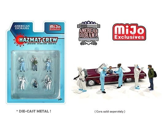 AD-76466 Hazmat crew - American Diorama 1:64
