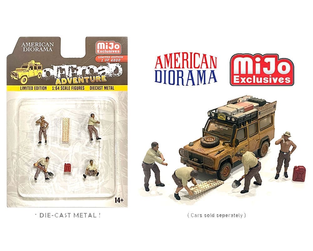 AD-76492 Offroad adventure - American Diorama 1:64