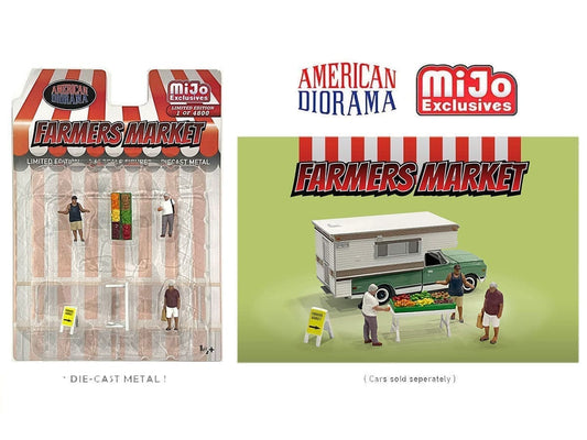 AD-76501MJ American Diorama Farmers Market
