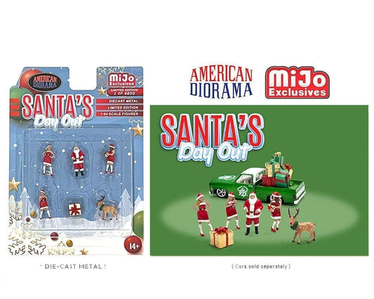 AD-76508MJ American Diorama Santa's Day Out
