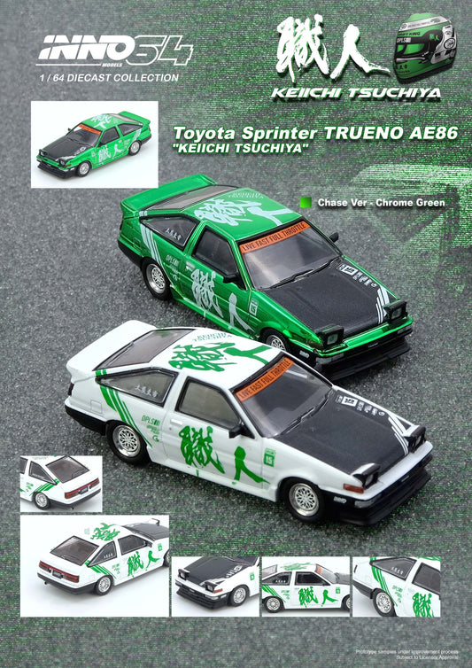 IN64-AE86-KT TOYOTA SPRINTER TRUENO AE86 "KEIICHI TSUCHIYA"