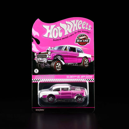 Pink 55 Chevy Bel Air Gasser RLC