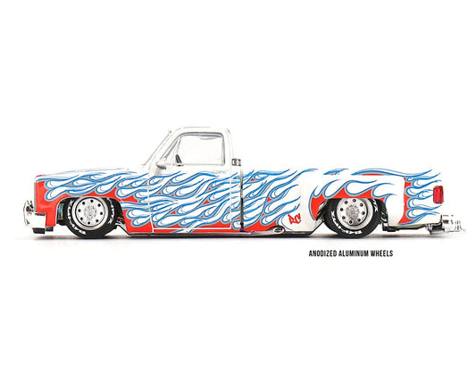 KHMG157 Chevrolet Silverado Dually on Fire V2 - Kaido House