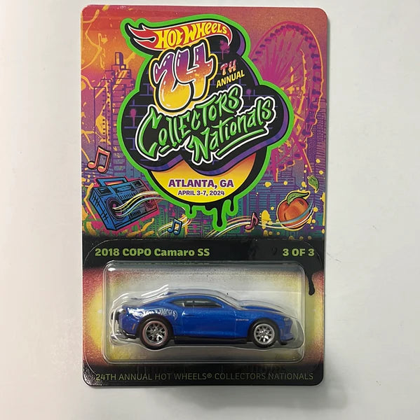 Blue 2018 Copo Camaro SS 24th Nationals Convention 3 of 3 Finale Car