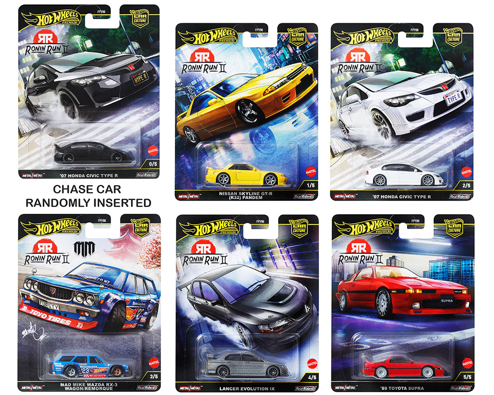 Ronin Run II Set of 5 cars - Hot Wheels FPY86-961M