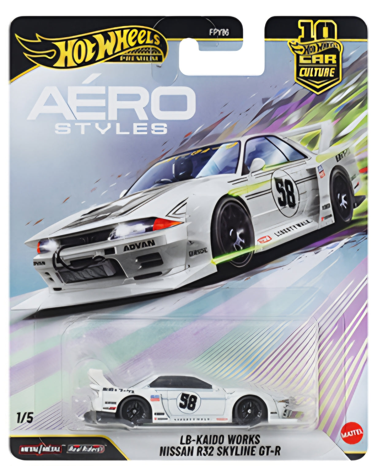 JKF05 LB KAIDO WORKS NISSAN R32 SKYLINE GT-R - AeroStyle - Car Culture FPY86 -961U