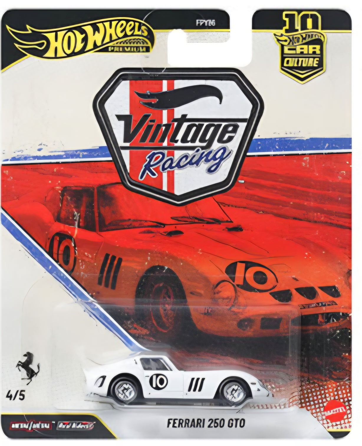 JKF25 HW FERRARI 250 GTO - Vintage Racing - Car Culture FPY86 -961T