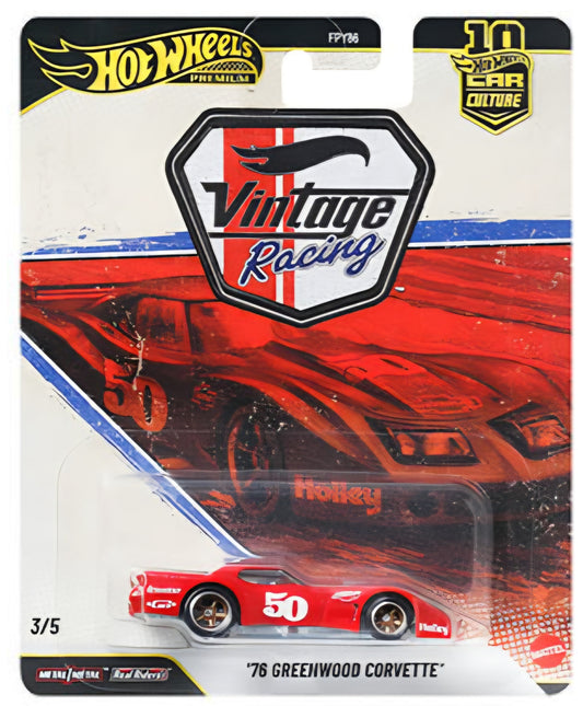 JKF24 HW GREENWOOD CORVETTE - Vintage Racing - Car Culture FPY86 -961T