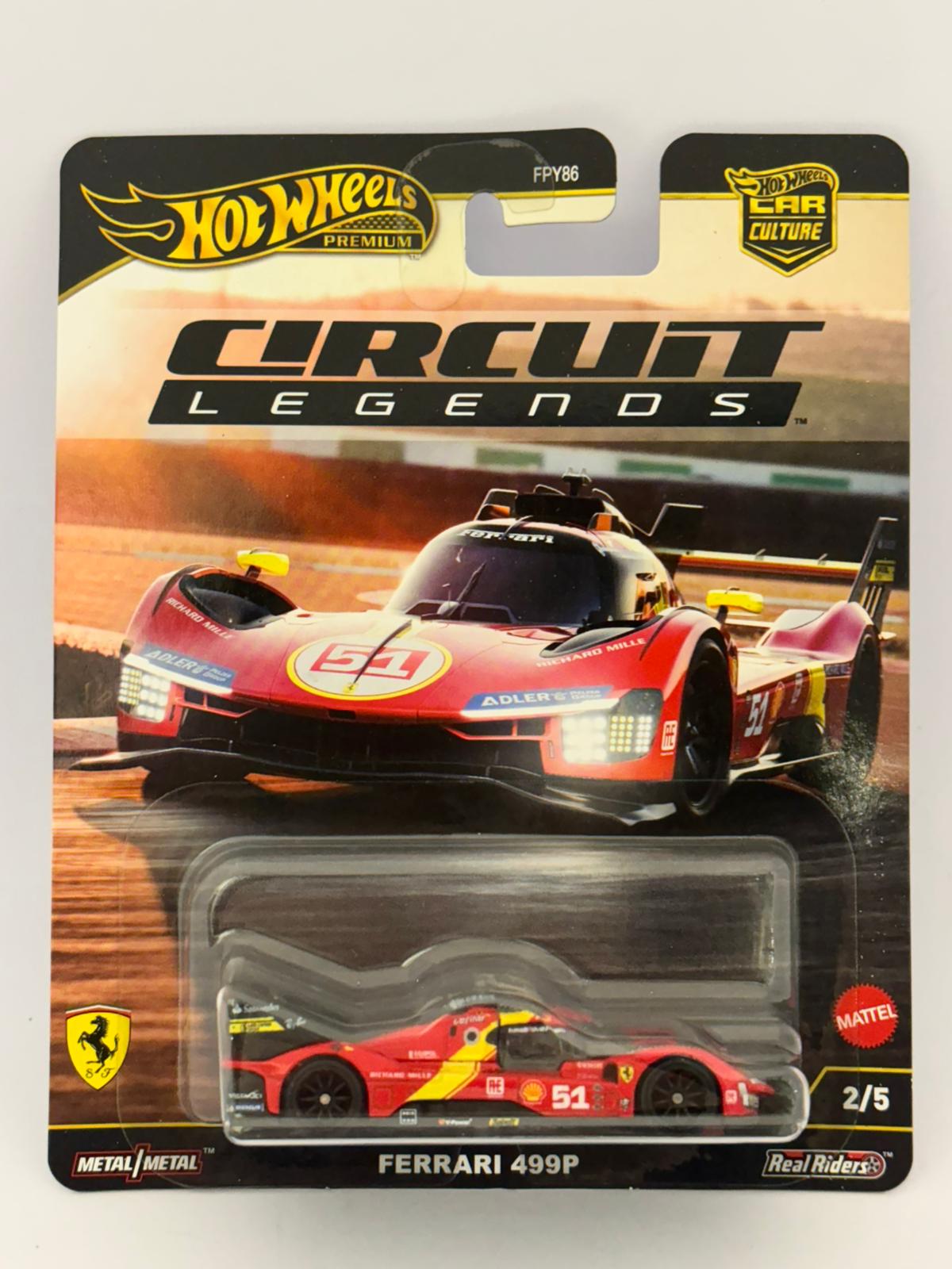 Ferrari 499P - Circuit Legends - Hot Wheels