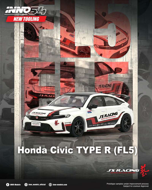 IN64-FL5JS-WHI HONDA CIVIC (FL5) J'S RACING